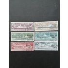 ГДР 1971 Полная серия марок "Судостроение" (гашение с клеем без наклеек) Mi.1693-1698 каталог 3.50 евро