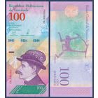 Венесуэла, 100 боливаров 2018 г., P-106 (18.05.2018, политик Самора Эсекиель), UNC