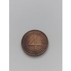 ГЕРМАНИЯ 4 рейхпфенинга 1932 год