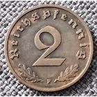 2 рейхспфеннига 1938 F