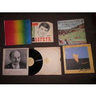 Пластинки винил 33 об.6 шт.(лот 03)периода СССР.