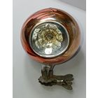 Наконечник на ёлку , винтаж , стекло , Шар на прищепке , СССР . С рубля.