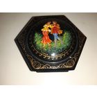 Шкатулка Палех " Парочка"