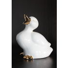 Фарфоровая статуэтка "Утка".