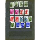 СССР, 1978, СТАНДАРТ** МЕЛОВ. БУМАГА , сборка 17м  по 25 коп шт чистая