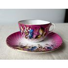 Кофейная пара Кузнецов Дулево роспись