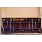 Шпажки-вилочки с камнями для закусок и канапе, Бразилия