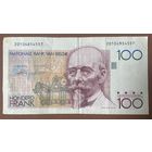 Банкнота Бельгии 100 франков. 1982 год. Хендрик Бейарт
