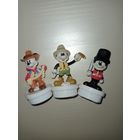 Микки Маус, фигурки Дисней ( Нестле). Вращаются вокруг оси. Одним лотом