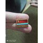 Значок флаг казахская ССР