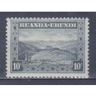 [496] Бельгийская колония.Руанда-Урунди 1931. Культура и быт.Ландшафт.10с. МН