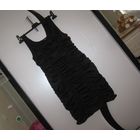 Маленькое черное платье H&M на сборках, р.M