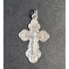 Крестик православный серебро 925 #38, С РУБЛЯ! МНОГО ЛОТОВ С РУБЛЯ! БЕЗ МЦ