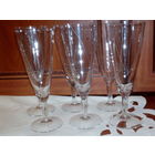 Изящные бокалы чсср для шампанского