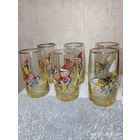 Набор винтажных стаканов Богемия