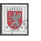 Латвия. Герб г.Видземе. 1994г. Mi#373.