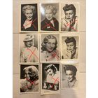 Фотооткрытки Советские актрисы Орлова, Целиковская