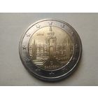 2 ЕВРО, ГЕРМАНИЯ (Федеральные земли  Германии – Саксония) 2016(A)