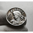 1 злотый 1925 г., Жница, Польша лот рп-12,6