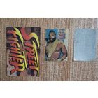 Карточка от жвачки Street Fighter Уличный Боец Вкладыш Картонка из Стрит Файтер 90-е
