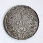 1 марка 1915 год. АА. Германия. XF.