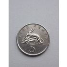 ЯМАЙКА 5 центов 1972 год/ кайман/