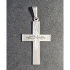 Крестик православный серебро 925 #39, С РУБЛЯ! МНОГО ЛОТОВ С РУБЛЯ! БЕЗ МЦ