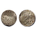 Шеляг 1620, Сигизмунд III Ваза, Рига, интересное смещение штемпеля. Остатки штемпельного блеска