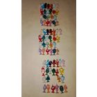 Бонстики 4 полные коллекции, Продаются БЕЗ АЛЬБОМА!