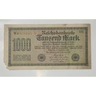 Германия 1000 марок 1922, красный номер 6 цифр *