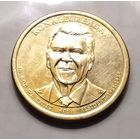 1 доллар США 2016 г. 40-й Президент Рональд Рейган