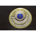 Фарфоровое чайное трио, Германия, клеймо.