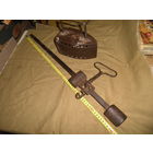 Безмен(20 кг.)1941 г.Завод Ударник г.Минск и утюг на углях Гомсельмаш БССР.С рубля.