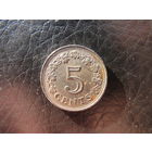 Мальта. 5 центов.1972. С 20 копеек. Распродажа коллекции. Смотрите другие лоты.