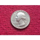 25 центов (квотер) 1976 г. США. 200 лет независимости. Барабанщик. D