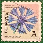 Беларусь 2002. Цветы. Василек синий