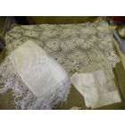 Скатерть,накидки,вышивка,макраме 50-60-е г.СССР.