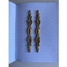 Накладки на мебель, металл, золочение.