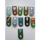 Полная коллекция футбольных значков. Чемпионы СССР. 11 штук.