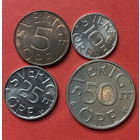 Швеция 4 монеты