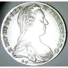 РАСПРОДАЖА!!! - АВСТРИЯ 1 талер 1780 год "МАРИЯ ТЕРЕЗИЯ" серебро - aUNC! - ШТЕМПЕЛЬНЫЙ БЛЕСК!