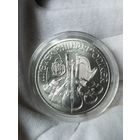 Венская филармония. 2021г. Серебро. ( 1 Oz. ) Инвестиционная монета Австрии.