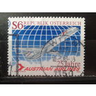 Австрия 1983 Самолет DC-9 Super 80