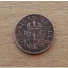 Пруссия, 1 пфенниг 1853 г., мон. двор Берлин (А)