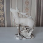 Статуэтка из мрамора "Олень". СССР.