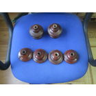 Деревянные запчасти от старой советской люстры.