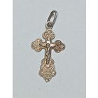 Крестик серебро  925 проба . Распродажа с рубля !