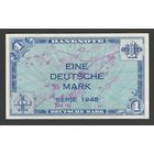 Германия ФРГ 1 марка 1948 года. Тип Р-2a. Состояние UNC