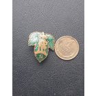 Значок тяжелый ВДНХ. Эмали