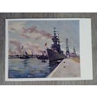 1960. Денисов. Гавань. Таллин